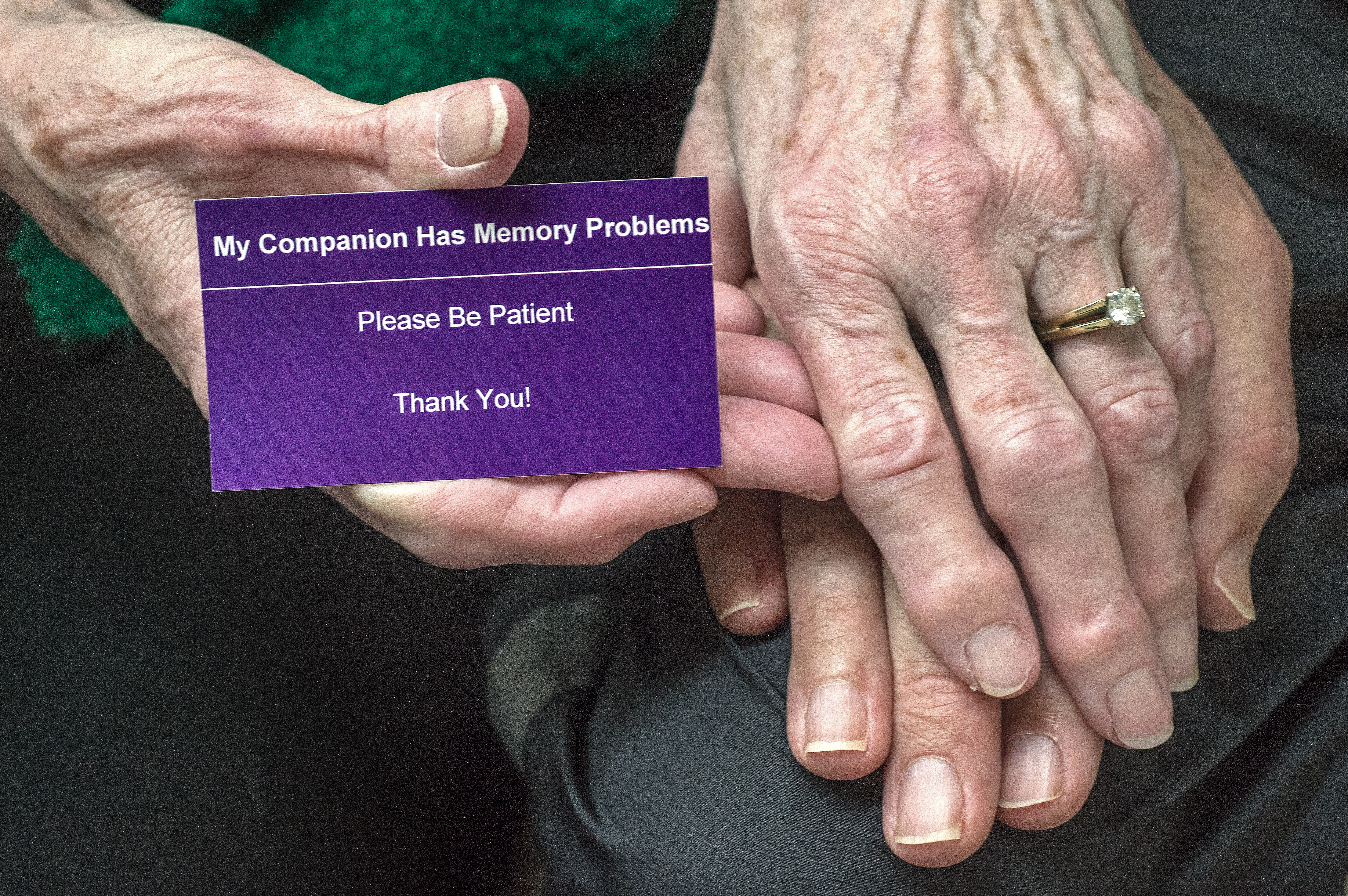 “Purple card” system would help people with dementia