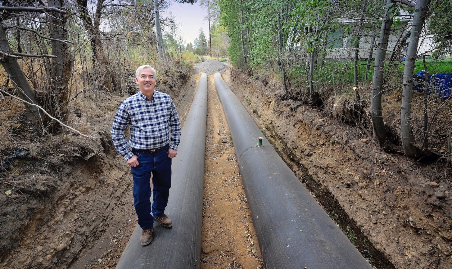 In Oregon, farmers are revamping century-old irrigation canals to stem water loss